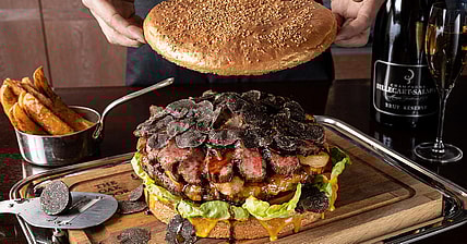 Golden Giant Burger Promo