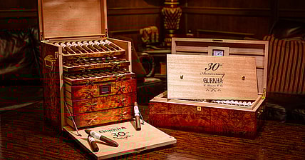 Gurkha 30yr Humidor promo