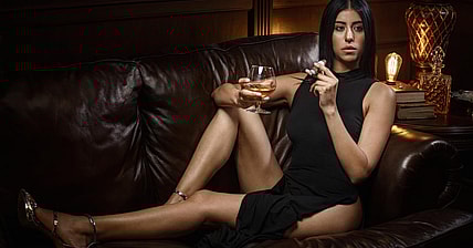 gurkha cigars cigar and whiskey promo pic