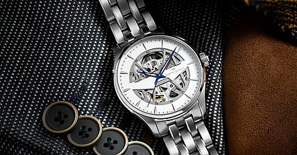 hamilton jazzmaster skeleton promo