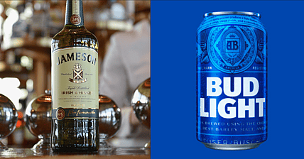 Jameson Bud Light Split
