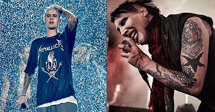 Justin Bieber Marilyn Manson