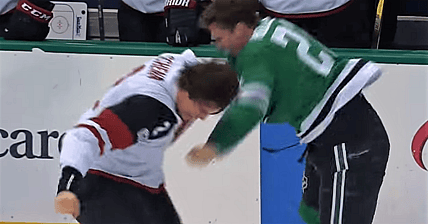 Lame Hockey Fight