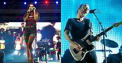 Lana Del Ray and Thom Yorke