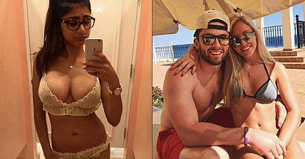 Mia Khalifa Baker Mayfield