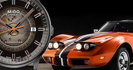 mido commander automatic promo