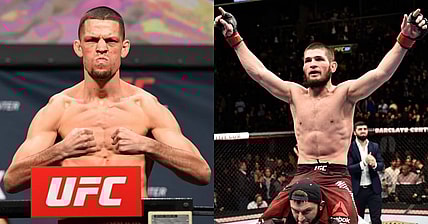 Nate Diaz Khabib Nurmagomedov