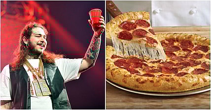 Post Malone Dominos Promo