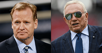 Roger Godell Jerry Jones