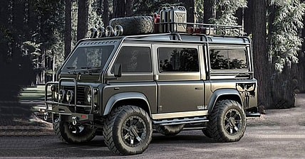 Samirs Customs Land Rover Defender Van Promo