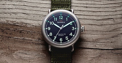 Shinola Runwell Field Watch Promo