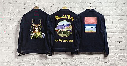taylor stitch australian wildfire custom art jackets