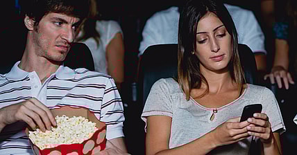 Texting During Movie