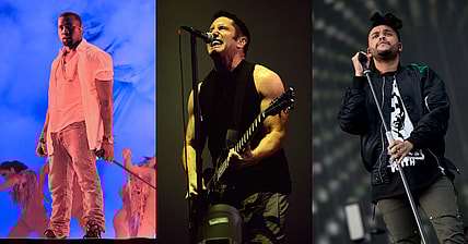 Trent Reznor Kanye West The Weeknd Promo