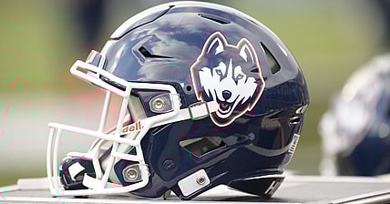 University of Connecticut Football Helmet Promo