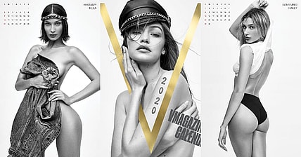 V Magazine 2020 Calendar Promo 2