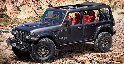 V8 Jeep Wrangler Rubicon Concept Promo