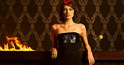 Woman Cocktail Bar