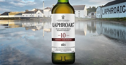 Laphroaig 10-Year Sherry Oak Finish Promo