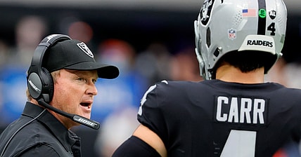Las Vegas Raiders Head Coach Jon Gruden Quarterback Derek Carr Promo