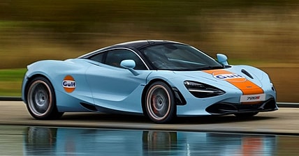 McLaren 720S Gulf Oil Promo