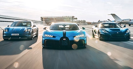 Porsche Bugatti Rimrac Promo