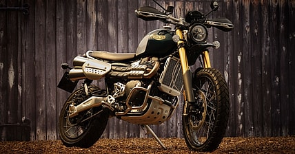 Triumph Scrambler 1200 Steve McQueen Edition Promo