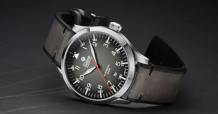 Tutima Flieger Slate Grey Promo