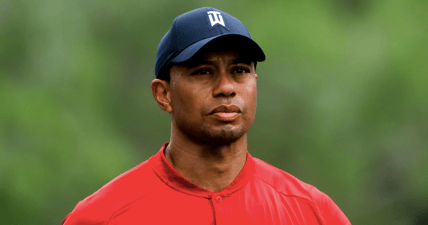 Tiger Woods in 2018 at the Valspar Championship at Innisbrook Resort Copperhead Course on March 11