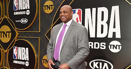 Charles Barkley at the TNT NBA Awards