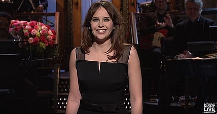 Felicity Jones on SNL