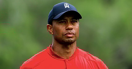 Tiger Woods in 2018 at the Valspar Championship at Innisbrook Resort Copperhead Course on March 11