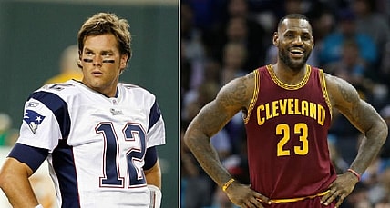 Tom Brady; LeBron James