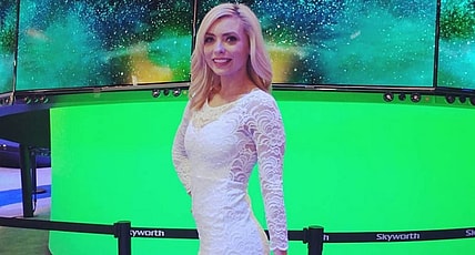 CES 2017 booth babes