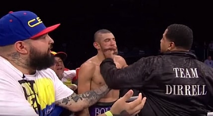 Sucker punch Dirrell-Uzcategui