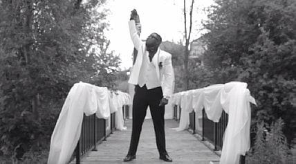 Rock Wedding entrance