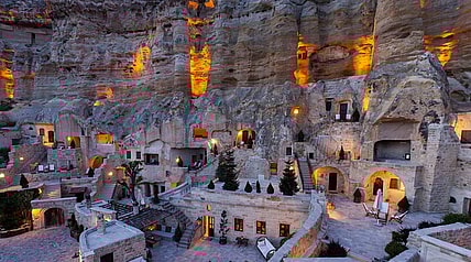 Yunak Evleri features 40 rooms in seven cave houses (Photo: Yunak Evleri Cappadocia)