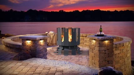 An idyllic roasting setting
