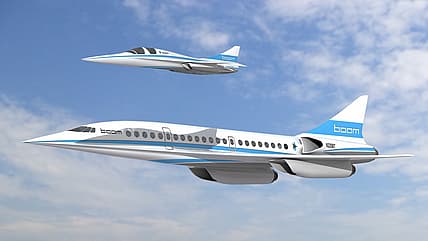 Boom airliner