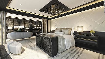 seven seas biggest cruise ship suite
