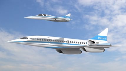Boom airliner