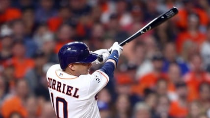 Yuli Gurriel at bat
