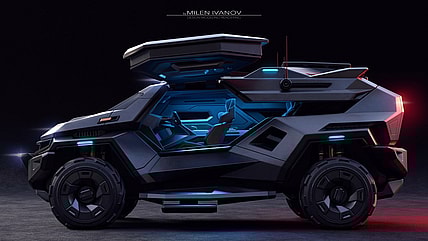 Armortruck Concept by Milen Ivanov (4)