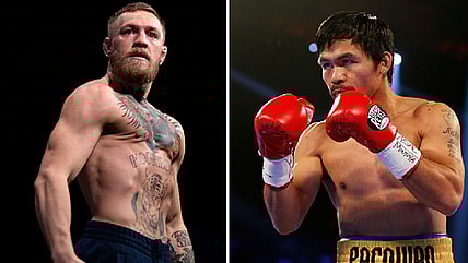 Conor McGregor and Manny Pacquiao