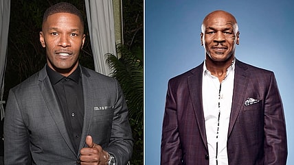 Jamie Foxx and Mike Tyson