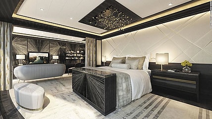 seven seas biggest cruise ship suite