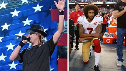 Kid Rock and Colin Kaepernick