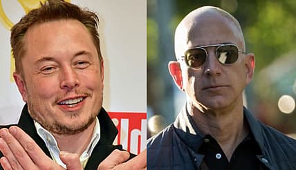 elon-bezos-getty