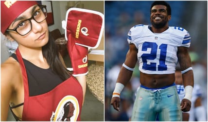 Mia Khalifa Ezekiel Elliott
