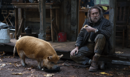 nicolas cage in PIG trailer